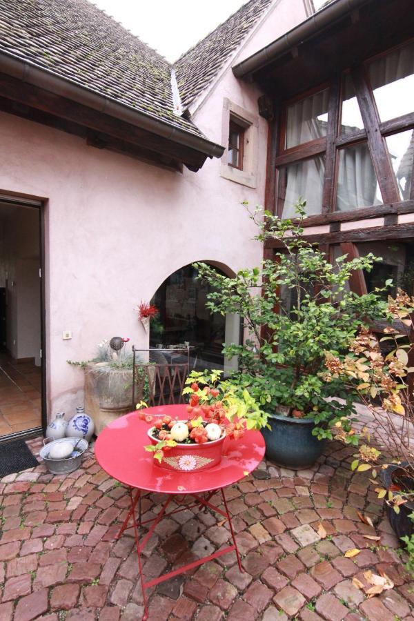 Bed and Breakfast LA TOUR des fées Mittelbergheim Esterno foto